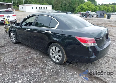 2008 Honda Accord 3.5 Ex-L из США, поврежденный, VIN 1HGCP368X8A086500